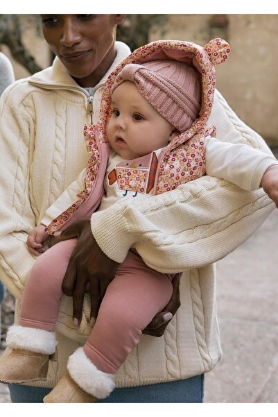 MAYORAL Newborn Kız Bebek Yelekli Eşofman Takım Pembe