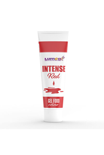 Lumea Colorant alimentar gel Rosu Intens, tub, 30g -