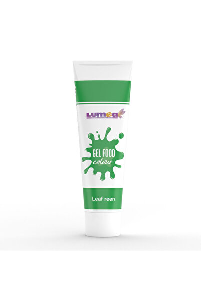 Lumea Colorant alimentar gel Verde frunza, tub, 30g -