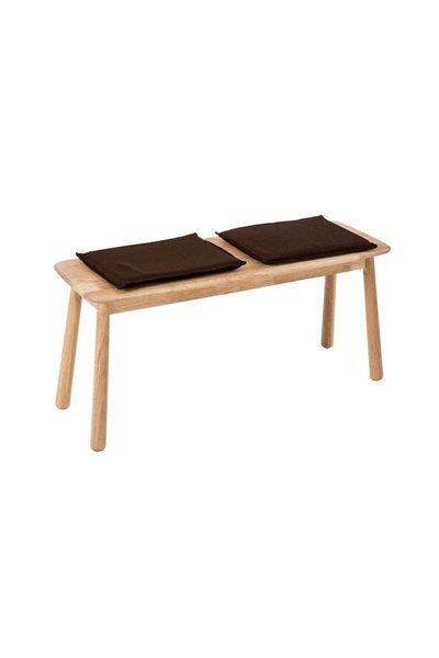 Le Atölye Seven Minderli Ahşap Bench