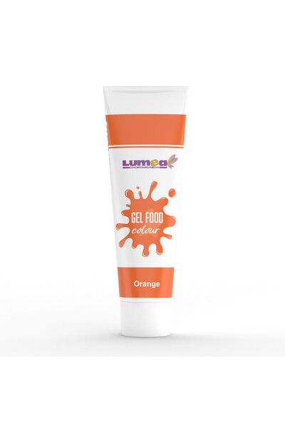 Lumea Оранжев гел оцветител за храна, тубичка, 30 г -