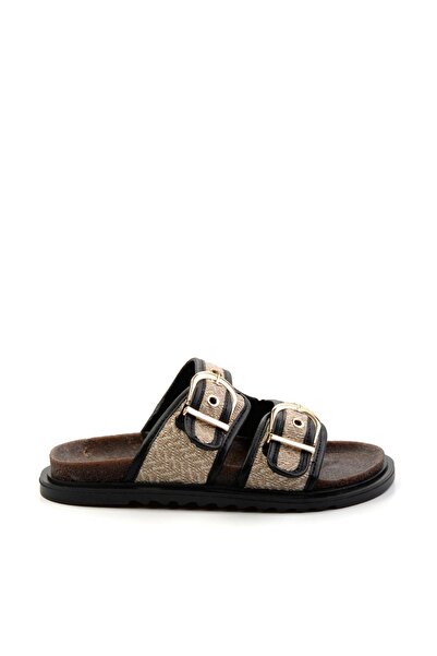 Bambi Siyah Kadın Terlik K04140222009