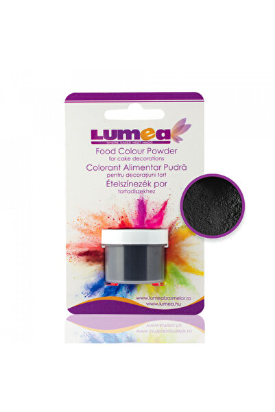 Lumea Colorant alimentar pudra Negru, 2g -