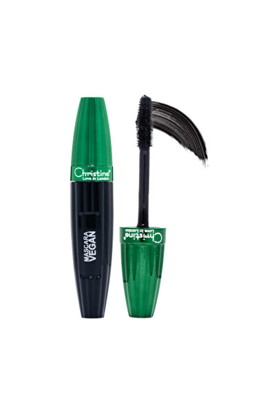 Christine ماسكارا نباتية CH2022 لإطالة الرموش وزيادة حجمها
