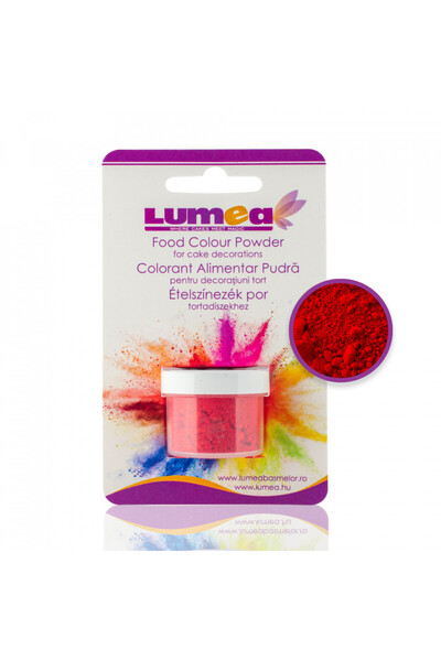 Lumea Colorant alimentar pudra Rosu ciresiu, 2.5g -
