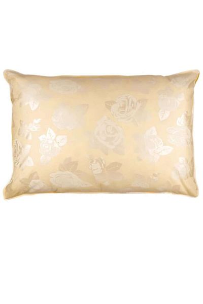 Boema Home Deco Pillow filled with goose down and feathers, high firmness, 1500 g, 50x70 cm, Yellow, Boema Home