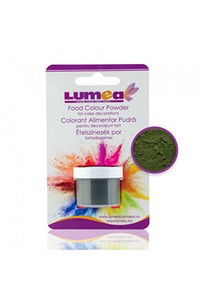 Lumea Colorant alimentar pudra Verde inchis, 2g -