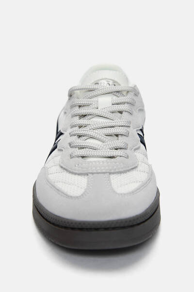 Pull & Bear Retro kumaş spor ayakkabı