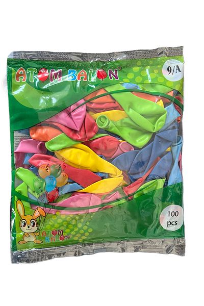Elif mağazacılık 9/A Balloons 100 Pcs