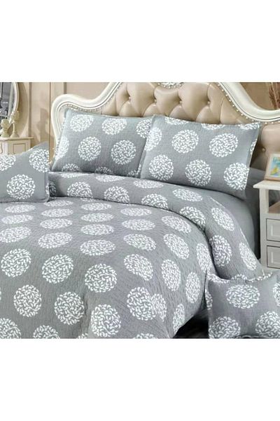 CHIRASO CHIRASO Linen, Crepe Muslin, Microfiber, Sheet 220x240 cm, Duvet Cover, 4 Pillowcases
