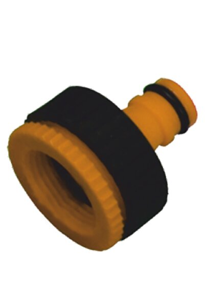 flores Conector adaptor cauciucat cu filet interior pentru furtun, 3/4" x 1"