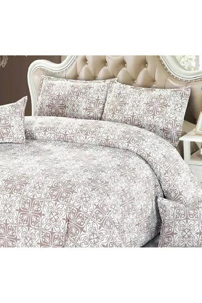 CHIRASO CHIRASO Linen, Crepe Muslin, Microfiber, Sheet 220x240 cm, Duvet Cover, 4 Pillowcases