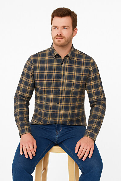 ModaPlaza Мъжка риза с дълъг ръкав