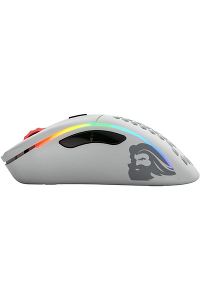Glorious Mouse Wireless Gaming Model D, RGB Lighting, USB (White)