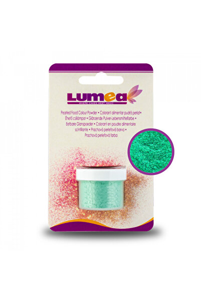 Lumea Colorant alimentar pudra de suprafata Verde Mar, 4g -
