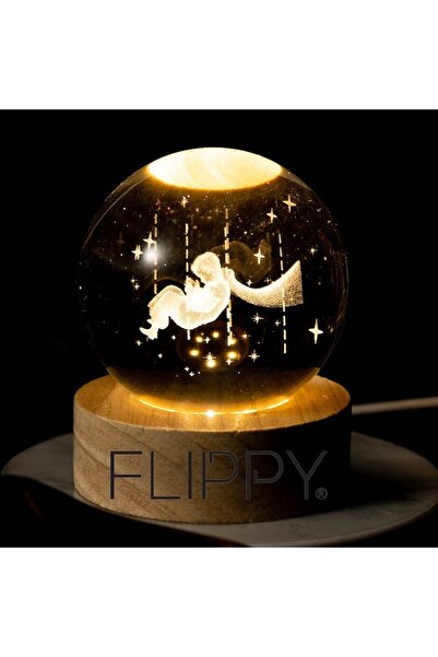 CLICK Lampa LED Decorativa, Cristal Ball cu Diametru 6cm, Design Micul Print 3D