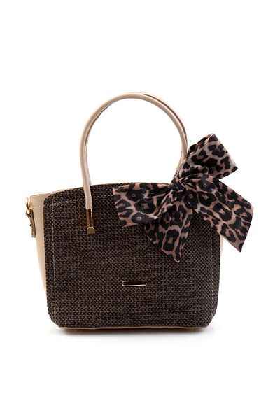 Bambi Γυναικεία τσάντα ώμου Brown Mink C06573060458