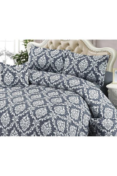 CHIRASO CHIRASO Linen, Crepe Muslin, Microfiber, Sheet 220x240 cm, Duvet Cover, 4 Pillowcases