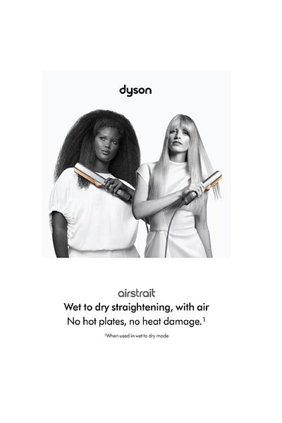 DYSON Airstrait Hair Straightener (Nickel/Copper) - HT01 SA/AE BNK/BCO - AIRST-PH