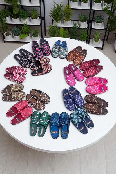 Nmoda Pack of 3 Home Slippers Dowry Slippers Winter Slippers No Sound Lightweight Sole