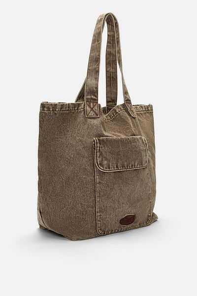 Pull & Bear STWD denim tote bag