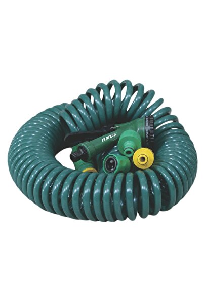 flores Ποτιστικό με σπειροειδή σωλήνα, 1/2, 15 m