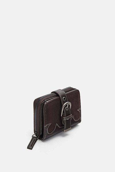 Pull & Bear Cowboy wallet with buckle