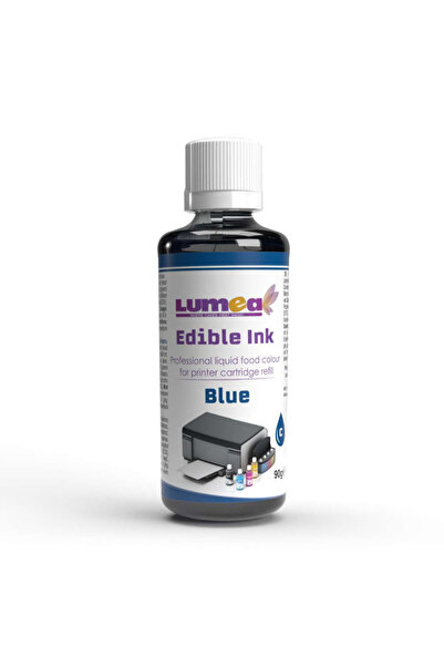 Lumea Colorant alimentar Albastru (Cyan) rezerva cartus imprimanta, 90g -