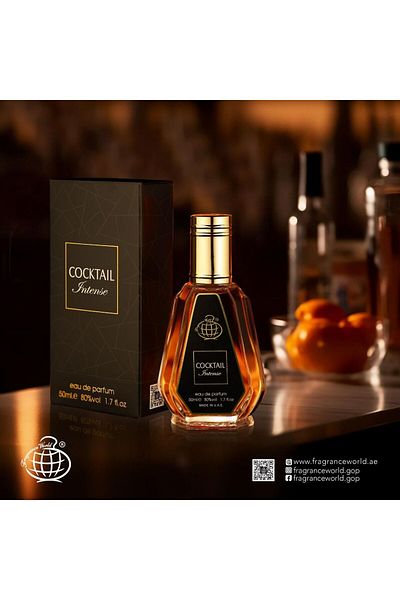 Fragrance World Eau de Parfum, Intense Cocktail, Unisex, 50 ml