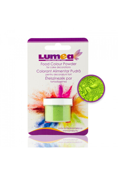 Lumea Colorant alimentar pudra Verde lime, 2g -