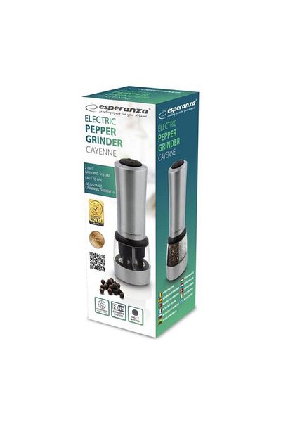 ESPERANZA Rasnita de piper 2 in 1, Cayenne