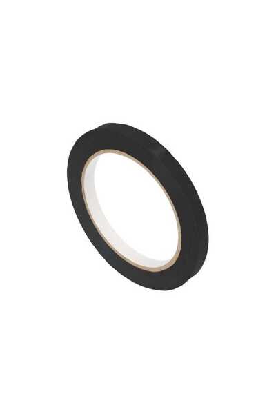 PROCART Adhesive tape for sealing bags, roll 12 mm x 66 m, various colors Black