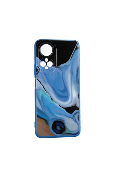 OEM Capac Protectie Spate Colectia Soft Waves Compatibil Cu Honor X7 4g - Albastru