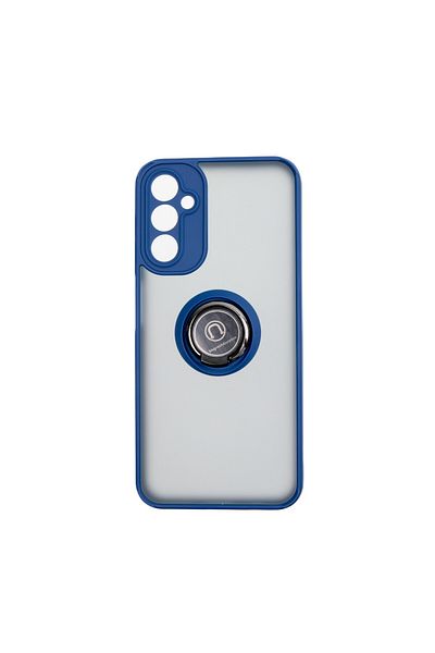 OEM Carcasa Protectie Spate Colectia Soft Shape With Ring Compatibil Cu Samsung Galaxy A14 5G - Albastru