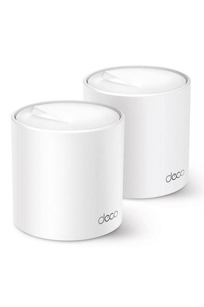 TP-LINK Sistem Wireless Mesh Deco X50, Gigabit, WiFi 6, 3000 Mbps, 2 Pack (Alb)