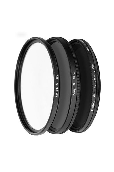 KnightX UV, CPL, ND2-ND1000 Vario Set, Creative, 49mm + Case & Cloth GIFT