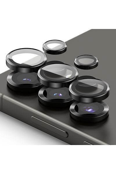 Ringke Samsung Galaxy S25 Ultra Camera Lens Frame Glass| Black
