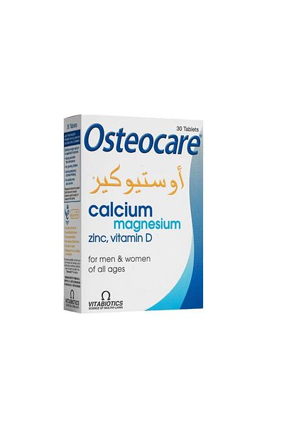 Vitabiotics Osteocare, Calcium Supplement for Bone Health - 30 Tablets