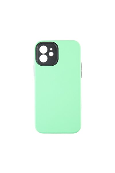 OEM Capac Protectie Spate Colectia Colourful Compatibil Cu iPhone 12 - Lime
