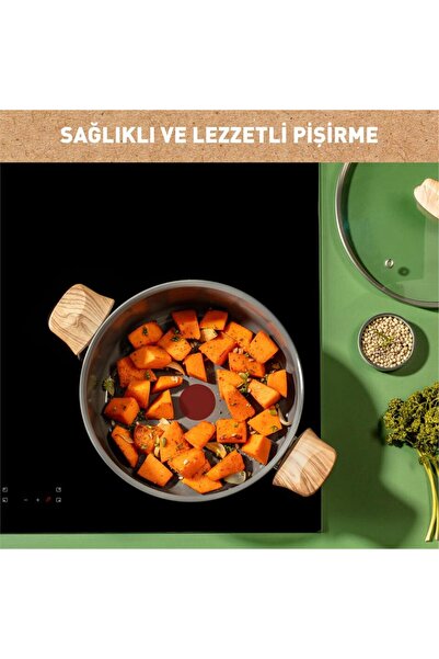 TEFAL Ceramic Renew Kısa Tencere 24 cm