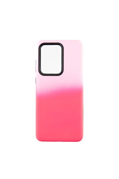 OEM Capac Protectie Spate Colectia Gradient Compatibil Cu Samsung Galaxy S20 Ultra - Roz Inchis