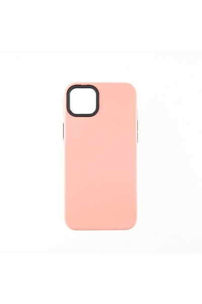 OEM Capac Protectie Spate Colectia Colourful Compatibil Cu iPhone 14 Plus - Portocaliu Deschis