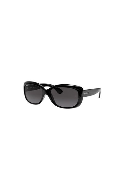 Ray-Ban RB4101 Jackie Ohh 601/T3 – Ochelari de soare polarizați, Negru, 58 mm