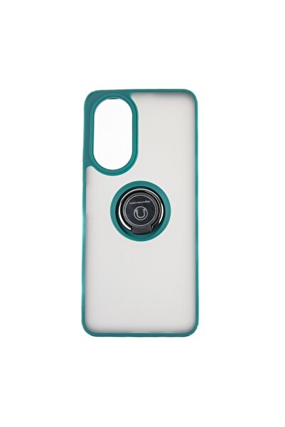 OEM Capac Protectie Spate Colectia Soft Shape With Ring Compatibil Cu Honor X7 4G - Verde