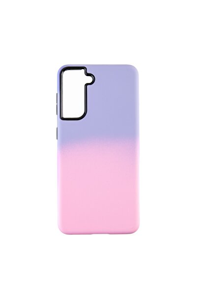 OEM Capac Protectie Spate Colectia Gradient Compatibil Cu Samsung Galaxy S21 - Roz Deschis