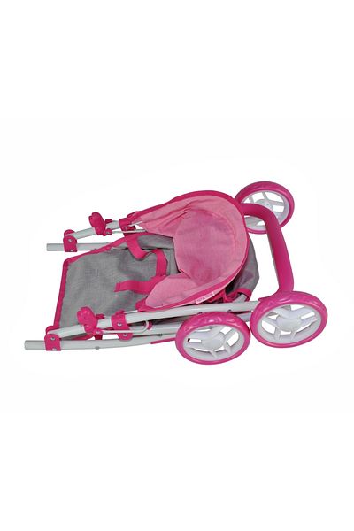 Milly Mally Natalie doll stroller, Prestige Pink