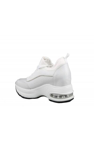 Guja 24K300-2 Wedge Heel White Women's Sneakers