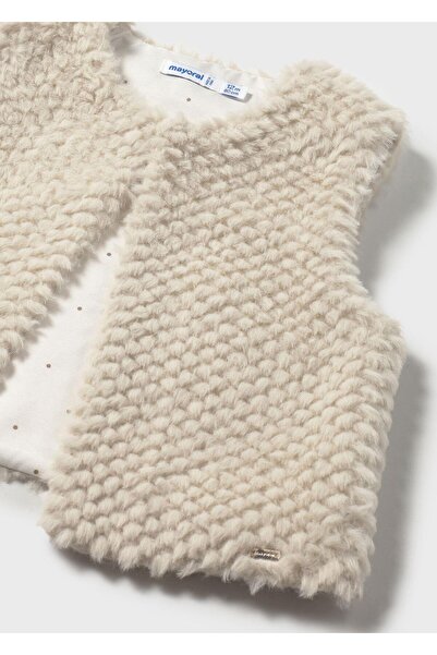 MAYORAL Baby Girl Plush Vest