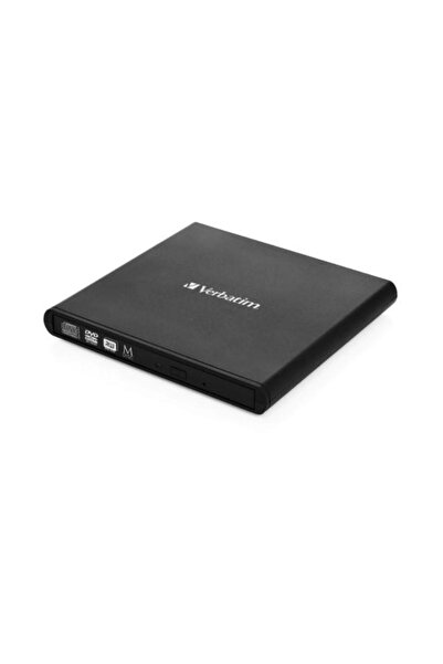 Verbatim Unitate DVD-RW externă Slimline 98938, USB 2.0, Negru