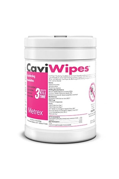 Cavi Wipes Șervețele dezinfectante de unică folosință CaviWipes, cutie, 160 buc.